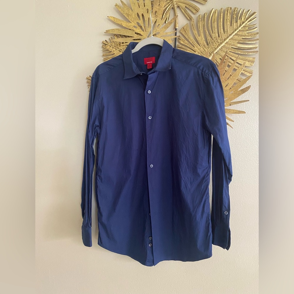 Alfani Deep Blue Dress Shirt